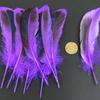 50Pcsdiy Feather Natural Duck Feather Duck Green Feather Jewelry Accessories Craft Decorative Feather Material