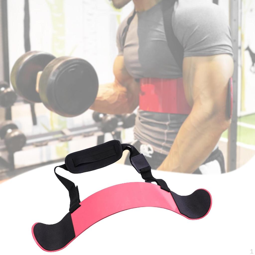 Arm And Bicep Workout Equipment, Heavy Duty, Home Gym, Curved Design,