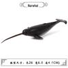 Marine Animal Simulation Model Figures: Shark, Dolphin, Hammerhead, Crab, Squid, Starfish for Kids' Education