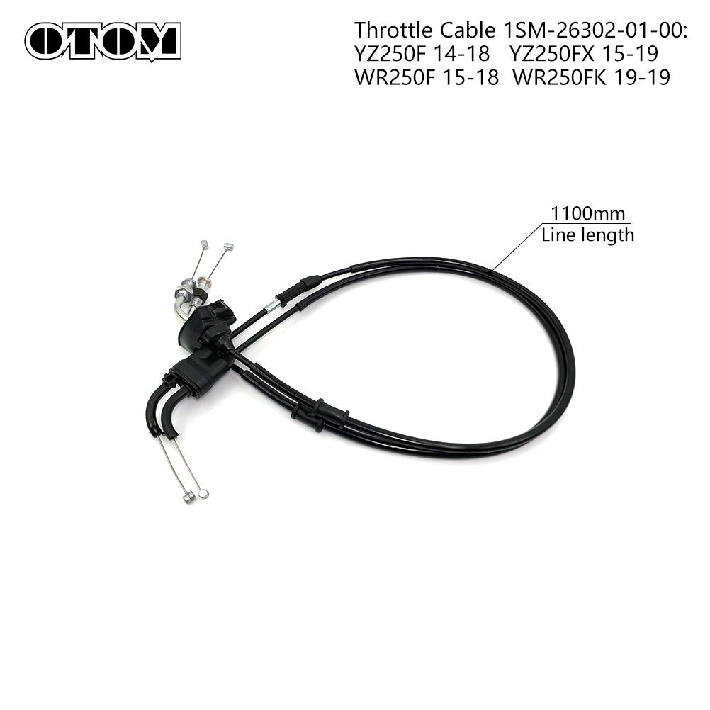 Motorcycle Clutch Cable Throttle Cable Emergency Brake Wire Oil Line For YAMAHA YZ250F YZ450F WR250F WR450F Off-road Dirt Bike