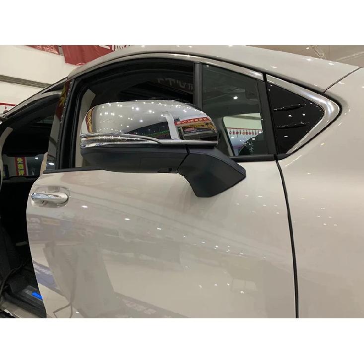 For TOYOTA Sienna (XL40)   Car Accessories ABS Chrome Door Side Mirror Cover Trim Rear View Cap Overlay Molding Garnish