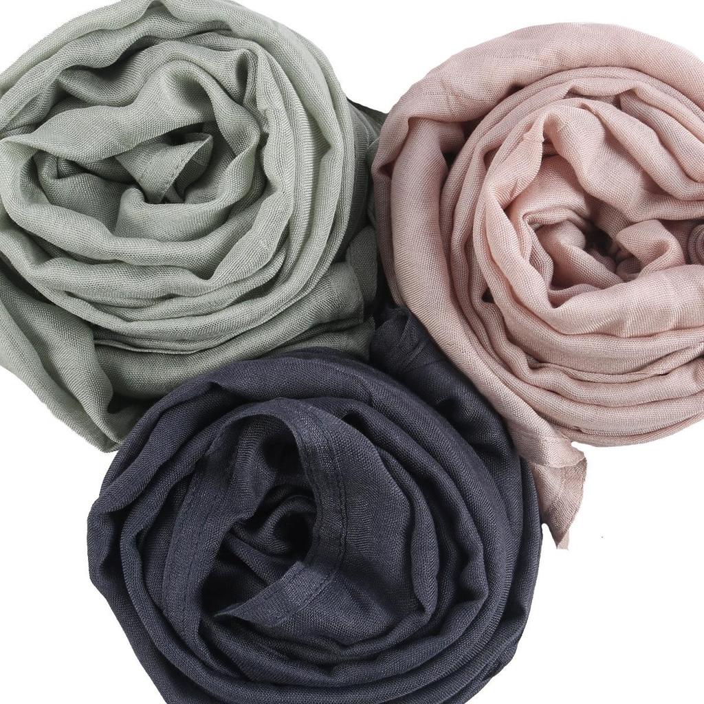 Breathable Rayon Wide-Brim Shawl & Scarf