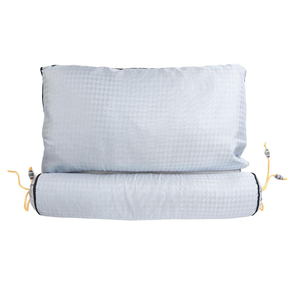 Buckwheat Sleeping Pillow Jasmine Wormwood Filling Reduce Pain Breathable Neck Support Pillow