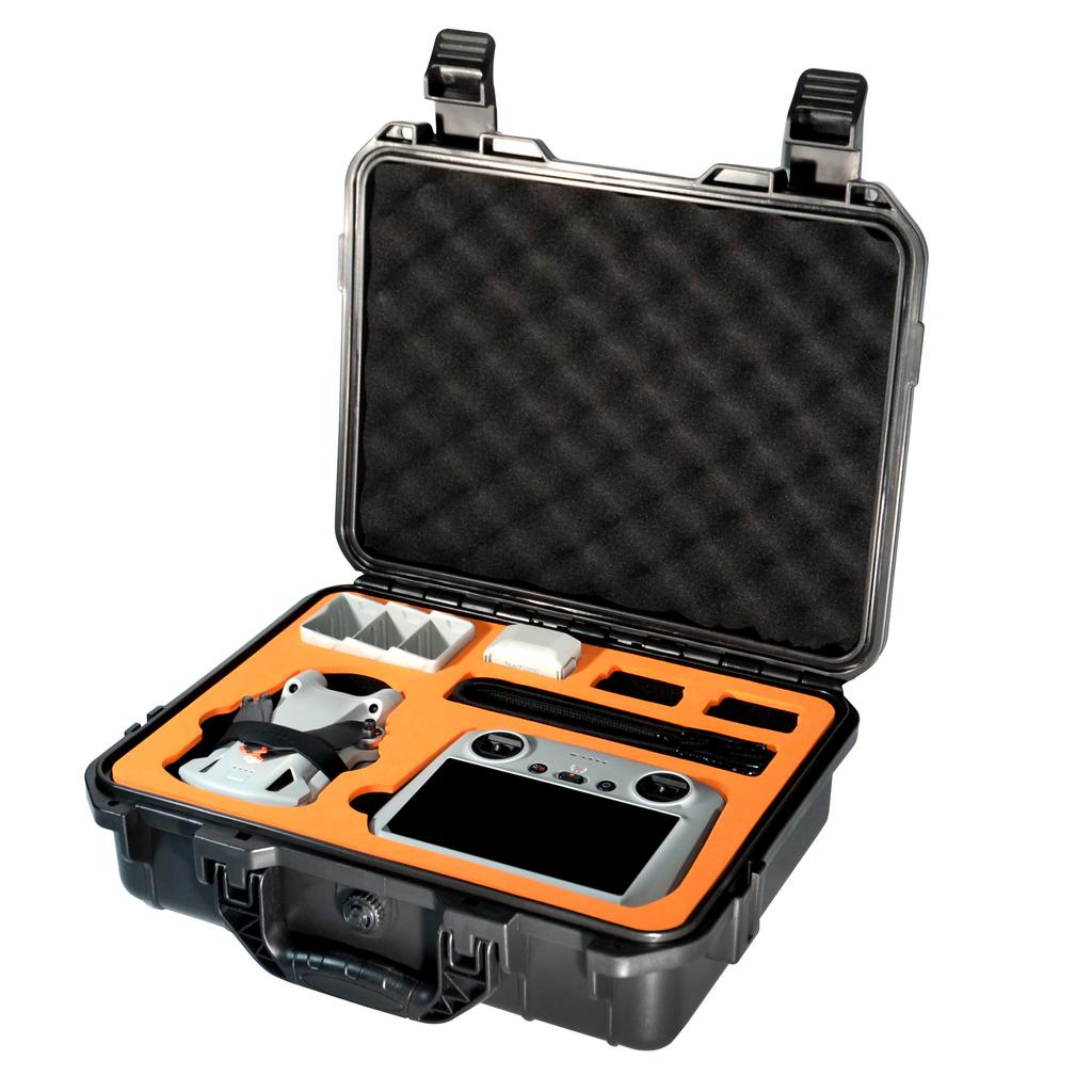 Twardy futerał dla DJI Mini 3 Pro/Mini 3, Wodoodporny, odporny na nacisk futerał do przenoszenia akcesoriów DJI Mini 3 Pro/Mini 3