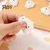 4Pcs Mini Cartoon Bear Squeeze Toy, Stress Relief White Bear Sensory Toy, Focus Aid Hand Relaxation Fidget Toy, Party Favors