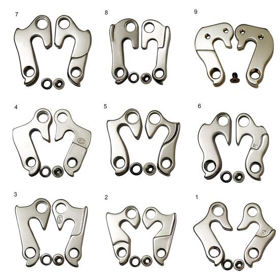 Κρεμάστρα Ντεραγιέ Απλή Στερεή Λεία Επιφάνεια Μέρη Άγκιστρου Ουράς Ταχυτήτων Πλαισίου Ποδηλάτου για Ποδήλατο