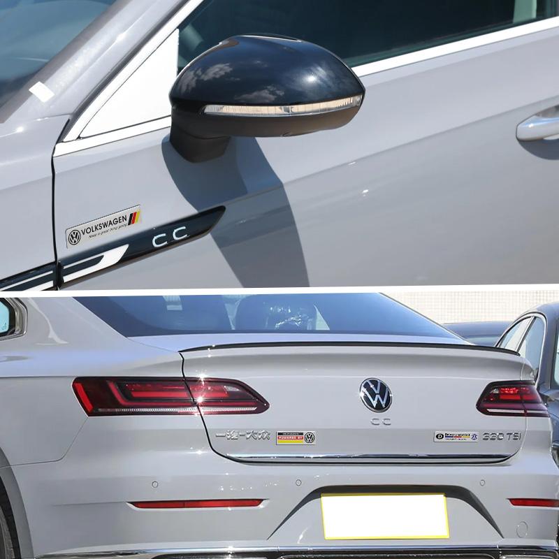 1Pcs 3D Metal Stickers Car Body Trunk Decals Auto Accessories For Volkswagen K51 Passat B5 B6 CC Tiguan Scirocco Sharan Touran Polo