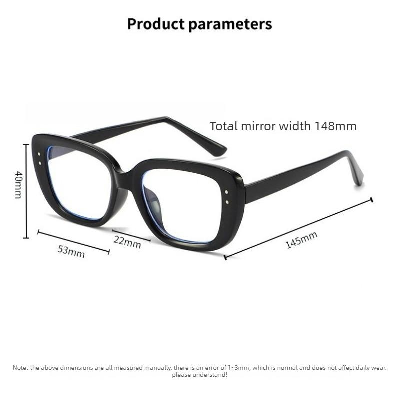 Fashion Square-Frame Anti-Blue Light Reading Glasses for Women New High-Definition Presbyopia Eyewear Diopter 0 To +4.0