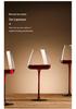 Burgundy Red Wine Glass with Black Base - Crystal Champagne, Concave Bottom, Tall Stem for Home Use