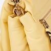 Lanvin Logo Magnetic Buckle Flap Leather Pillow Bag Crossbody Shoulder Bag Women Bags Yellow LWBGXR00NAPAE21