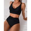 Women's Swimwear Plus Size High Waist Bikini Suit Swimsuit Women's Swimwear Two Piece Beachwear