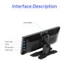 10.26" Portable Bluetooth Car Navigation Carplay Wireless Car Radio AHD Camera