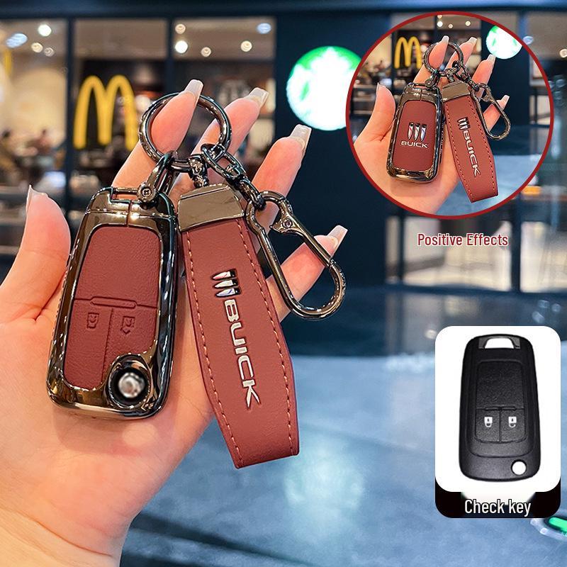 Folding Metal Key Case for Buick Excelle, Yue Lang 10-20 models