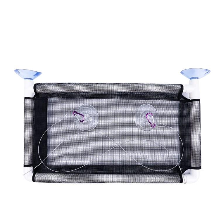 Cat hammock suction cup type hanging nest pet bed removable and washable cat house sun table hammock summer cat nest universal in all seasons 55*35cm