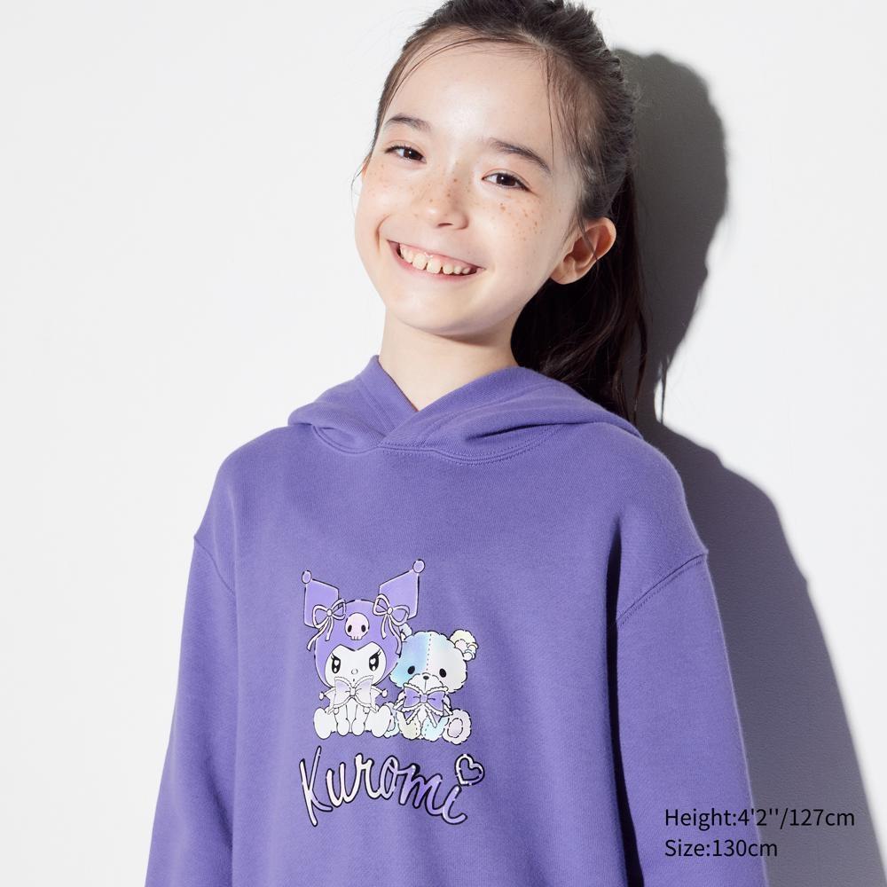 

УКОРОЧЕННАЯ ПАРКА UNIQLO GIRLS SANRIO SWEAT (ДЛИННЫЙ РУКАВ) С