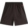 Li Ning Badfive Casual Tea Print Comfortable Lace-Up Sports Shorts Men shorts Black Chocolate AKSU811-2
