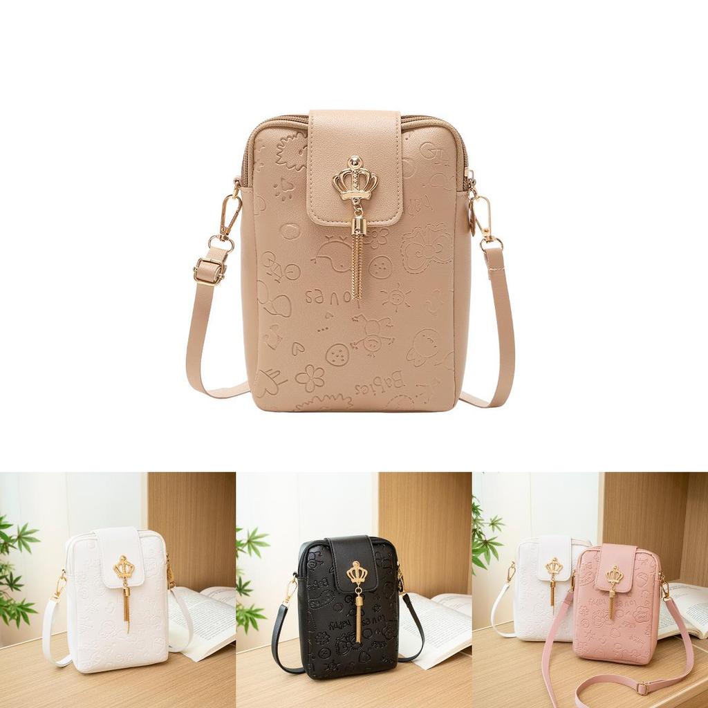 Sweet And Fresh 2022 Ladies Bag Cross-border Bag Women's Casual Simple Embossed Shoulder Bag
