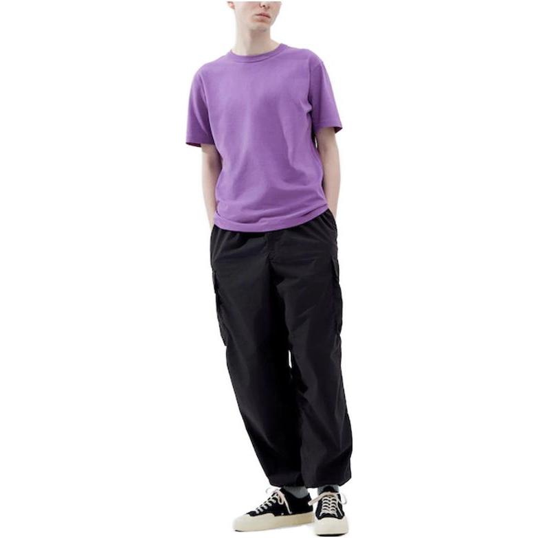UNIQLO FW23 U Series Solid Color Pocket Casual Work Pants Unisex bottoms Black 460268-09