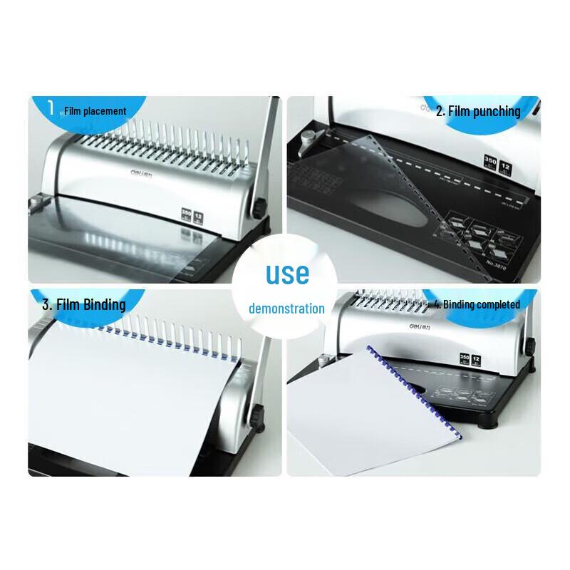 Deli 3820 Binding Cover Sheets CN plug (adapter included)