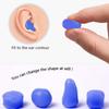 2/4/6/8X Silicone Ear Plugs Noise Reduction Sleep Anti Canceling Sound Insulation Earplug Protection Sleeping Reusable Ear Plugs
