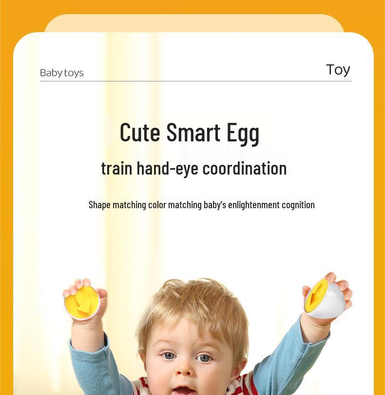 Smart Egg Matching Early Education Toy - Free Shipping