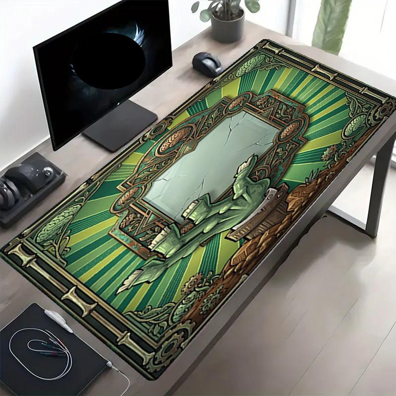 Plants vs. Zombies Print Mouse Pad, Anti‑Slip Desktop keyboard Mat, for PC Laptop Gaming Working Daily Use, Cool Festival Surprise Gift