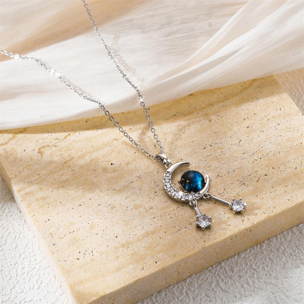 Simple Fashion Titanium Steel Women's Necklace - Non-fading, Luxurious, Versatile, Korean Style Clavicle Chain