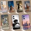 Horses Running Case For OPPO Reno 7 8 Lite 6 5 4 11F 10 Pro 8T 5Z 4Z OPPO Find X6 Pro X2 Neo X3 X5 Lite