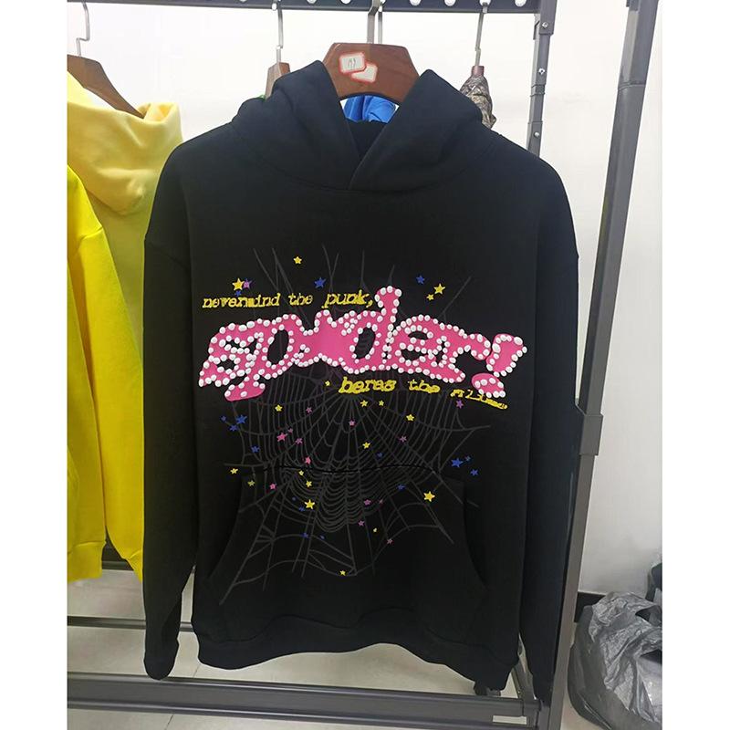 Amerikanischer High Street Spinnenprint Hoodie Unisex Lockerer Partner Hoodie Trendiges Marken Oberteil