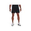 Under Armour Solid Color Elastic Waist 6-Inch Training Shorts Men Bottoms Black 1377027-001