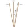 Double End Crochet Bamboo Tunisian Crochet Hooks Knitting Needles Set Ergonomic Weave Craft Rochet Hook For Household DIY Lovers