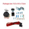 Adjustable Professional Radiator Fan Thermostat 3 Pin Control Relay Wire Kit Mounting Hardware