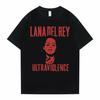 90s Singer Lana Del Rey Ldr Sailing Graphics TShirt Unisex Harajuku Unisex Vintage ShortSleeve TShirts Oversized Tees Streetwear