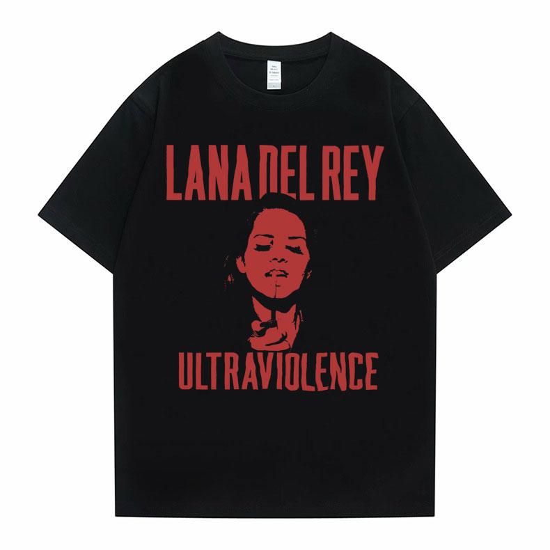 

90s Singer Lana Del Rey Ldr Sailing Graphics TShirt Unisex Harajuku Unisex Vintage ShortSleeve TShirts Oversized Tees Streetwear 4XL