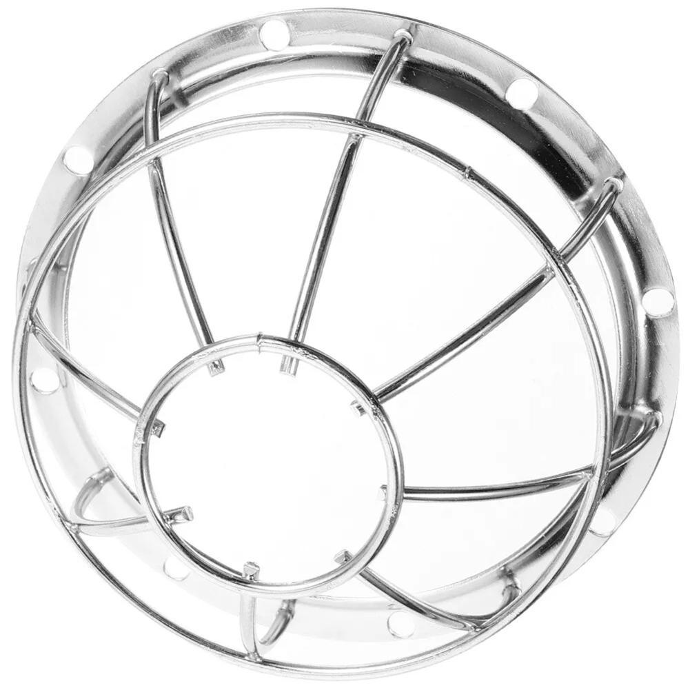 1PC Iron Smoke Detector Protective Cover Sprinkler Cage Bracket Fire Covers#