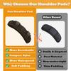 1PC Shoulder Strap Pad Detachable Comfortable Backpack Strap Pads Breathable Waterproof Tactical Weighted Vests Cushioned Pads