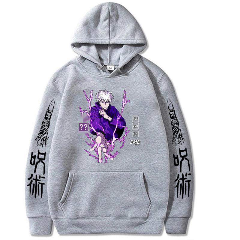 European-Size Jujutsu Kaisen Anime Hoodie Unisex Sweatshirt