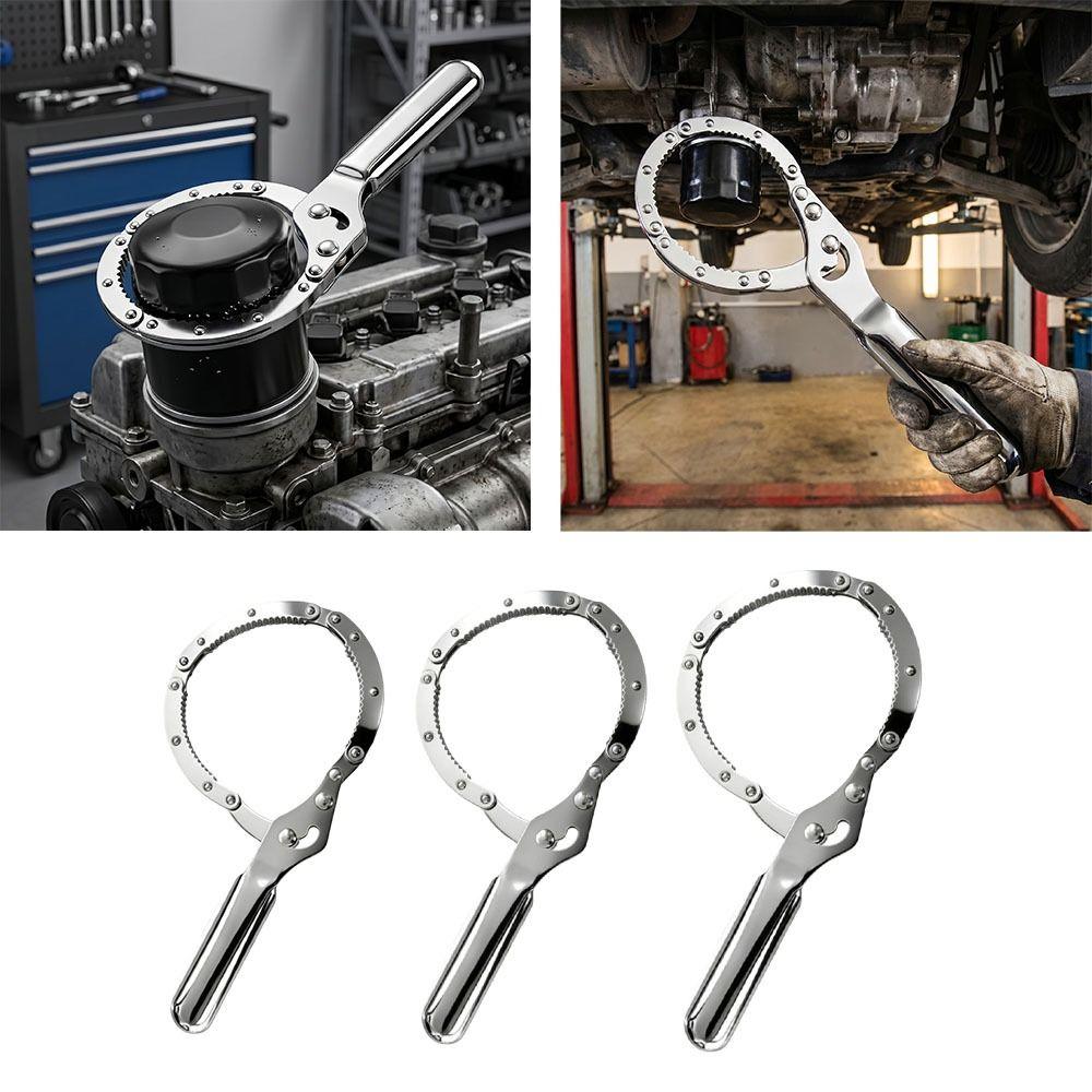 Chain Reinforcement Filter Wrench Adjustable Forged Steel Wrench Motorcycles