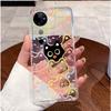 Case For VIVO V40 5G Back Cover VIVO V40 Pro 5G Cute Love Cat Rabbit Funny Cartoons Casing Ultra Thin Clear Soft TPU Phone Case