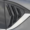 För Mazda CX-5 CX5 2017 2018 2022 2023 Glänsande svart bakruta slutare Kåpa Trim Fönster galler sidoventilation Trim