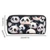 Fabric Panda Print 3D Cartoon Pencil Case & Pencil Pouch for Boys/Girls Best Gift School Supplies for Children