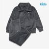 The North Face Kids Bumpy Sweat Set Charcoal Grey Nm5mr61t