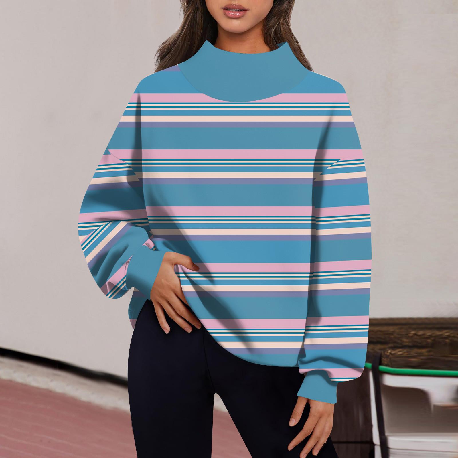 

Жіночий модний однотонний світшот з довгим рукавом і напівводолазкою з розрізом L