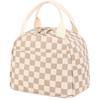Corduroy Strawberry Ice Pack Insulated Lunch Bag - Large Capacity for Travel, Business, or Picnic