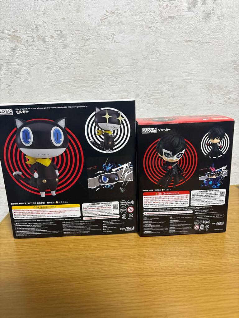 [USED] Persona 5 Joker Morgana Nendoroid