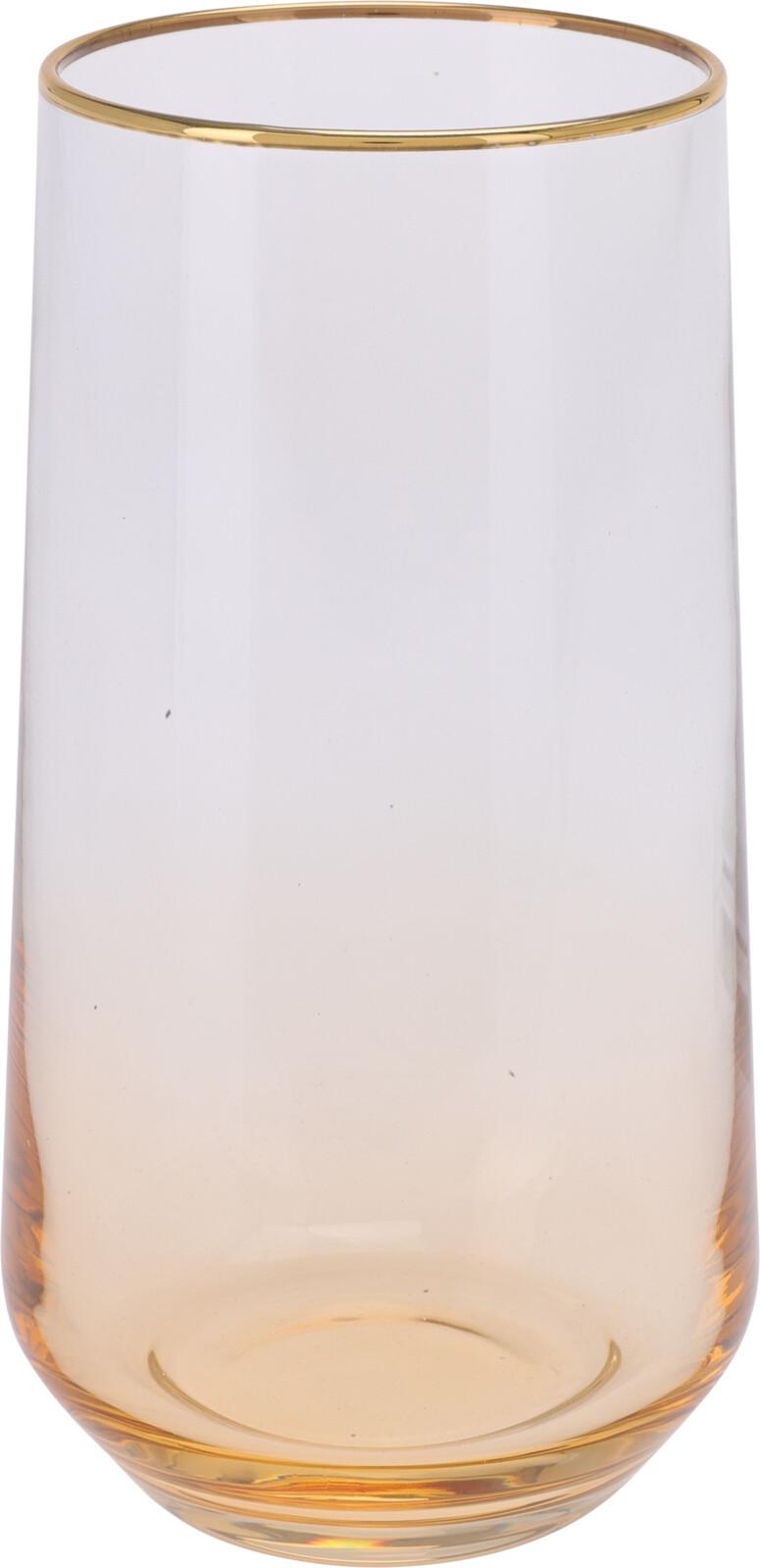 Klares hohes Trinkglas 470 ml