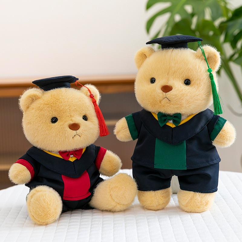Cartoon Dr Bear Animal Stuffed Plush Toy Doll Children Birthday Graduation Gift