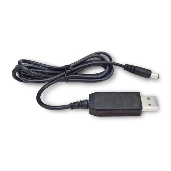 USB DC 5V To 8.4V/9V/12V 5.5x2.1mm Male Plug Power Supply Step-up Adapter Cable