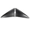 Car Front Window Triangle Garnish Cover Panel Side Mirror Triangle Trim For Toyota Hiace Coummter Super Grandia GL 2005-