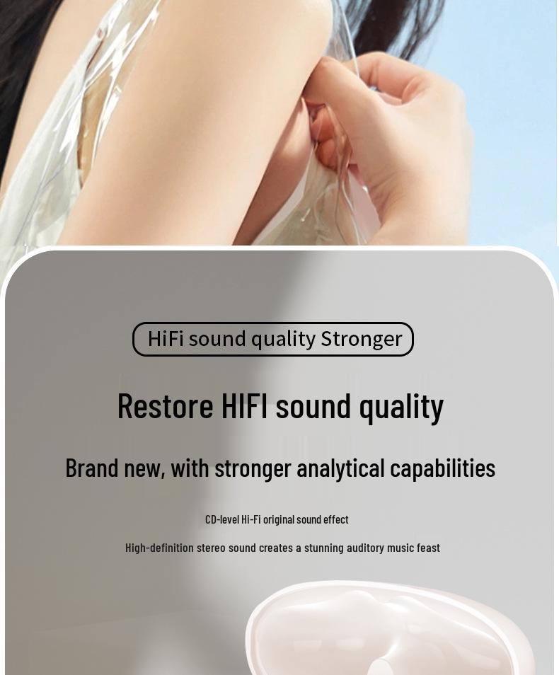 In-ear Bluetooth Noise-Cancelling Sports Headphones with Long Battery Life & HiFi Stereo Sound